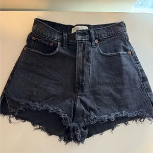 Abercrombie and fitch denim shorts